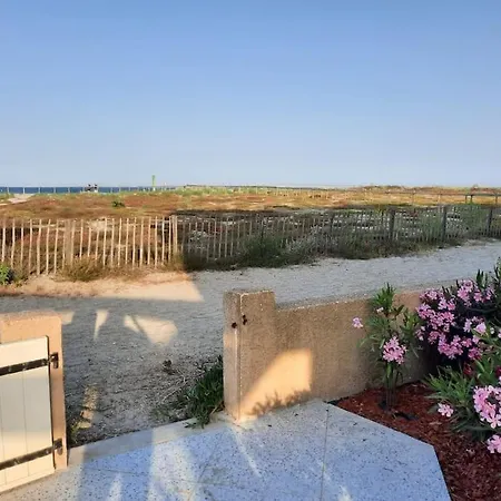 Villa Face A La Mer Sur Le Sable 6 Clim A L'Etage Le Barcares Exterior photo