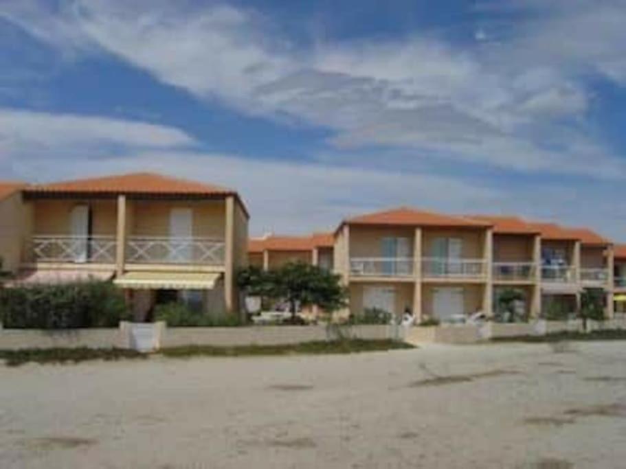 Face A La Sur Le Sable 6 Clim A L'etage * Le Barcarès